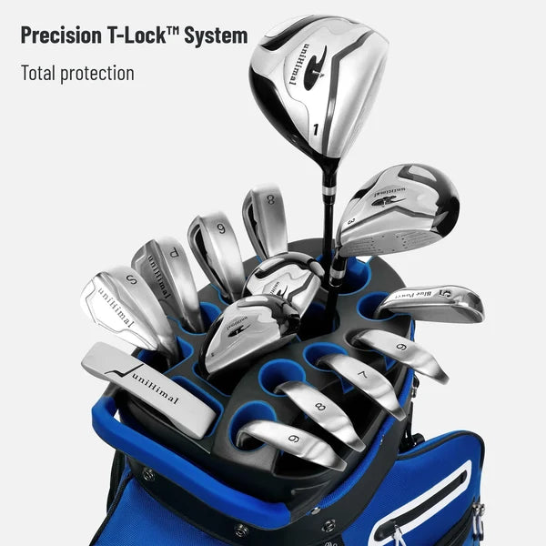 UNIHIMAL Golf Cart Bag | 14-Way Dividers & Rain Cover