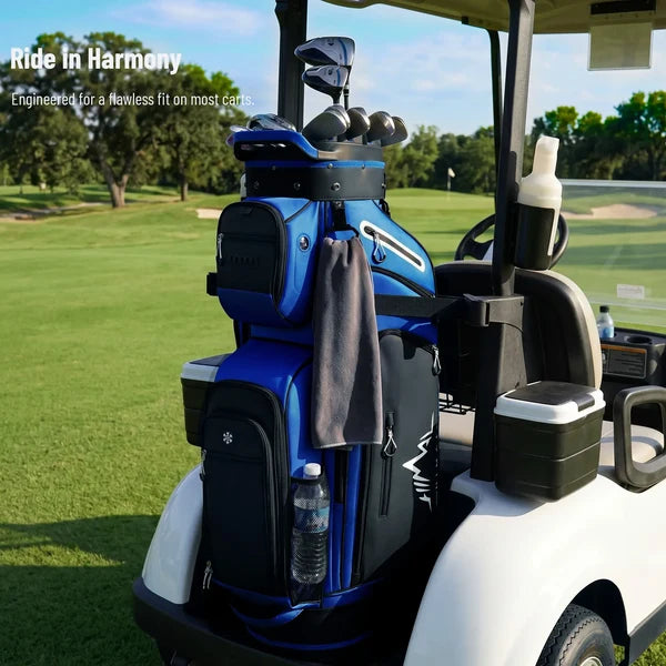 UNIHIMAL Golf Cart Bag | 14-Way Dividers & Rain Cover