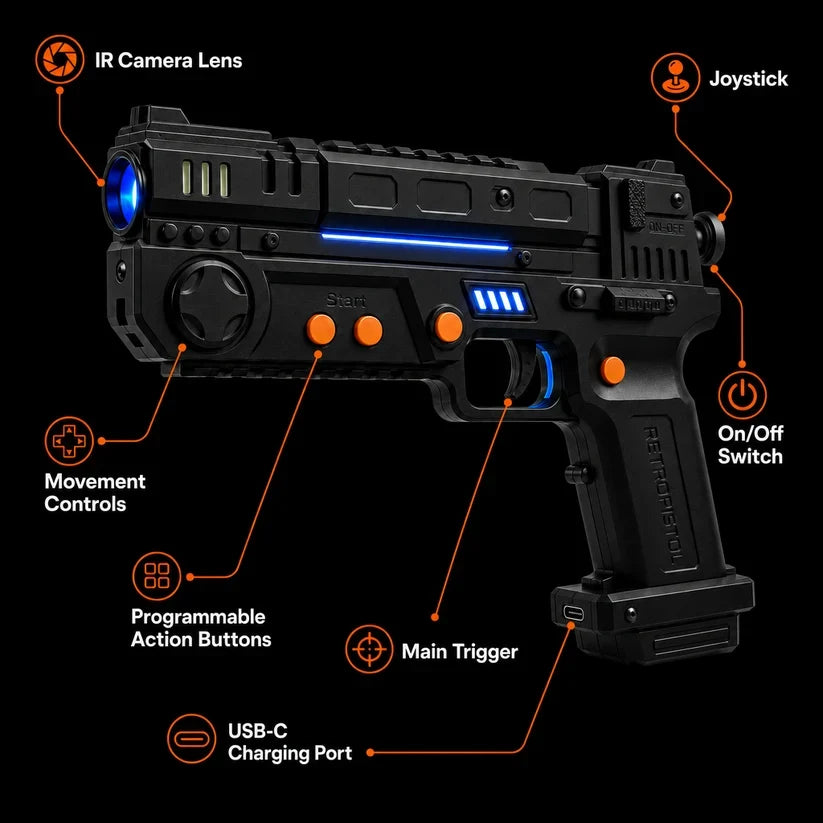 🌟Wireless Retro Arcade Gaming System